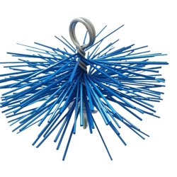 vendita online Scovolo in nylon per canne fumarie inox diam.150 mm. Manici, aste telescopiche e accessori Vanzo Centro Fer